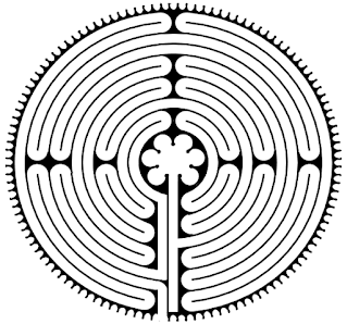 Alternative version to Chartres Labyrinth