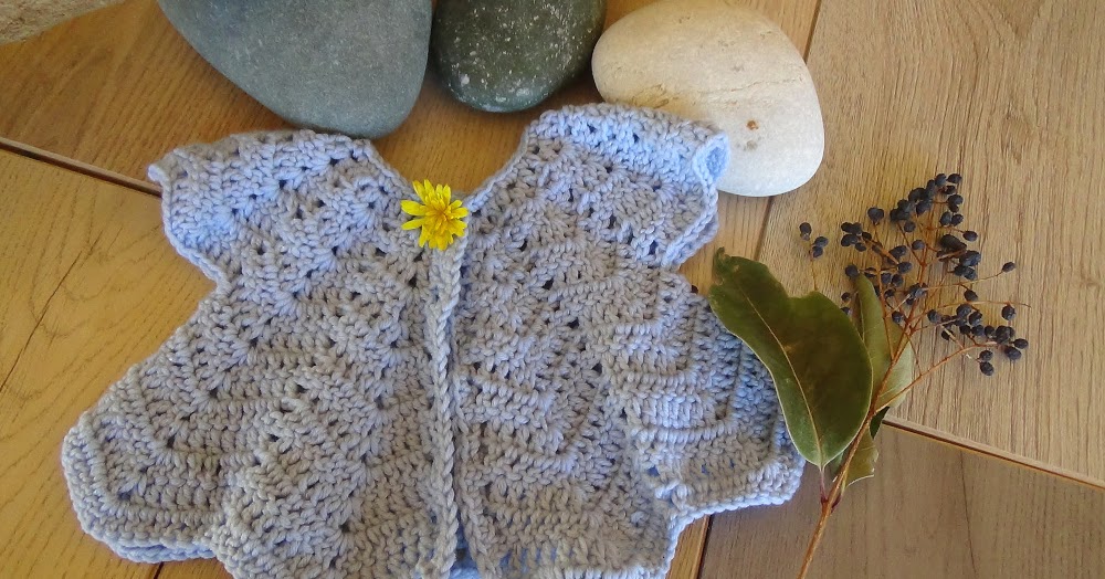 My Ripple Crochet Cardigan. super easy seamless pattern! Merry Mary