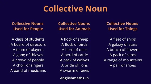 Collective Noun with example
