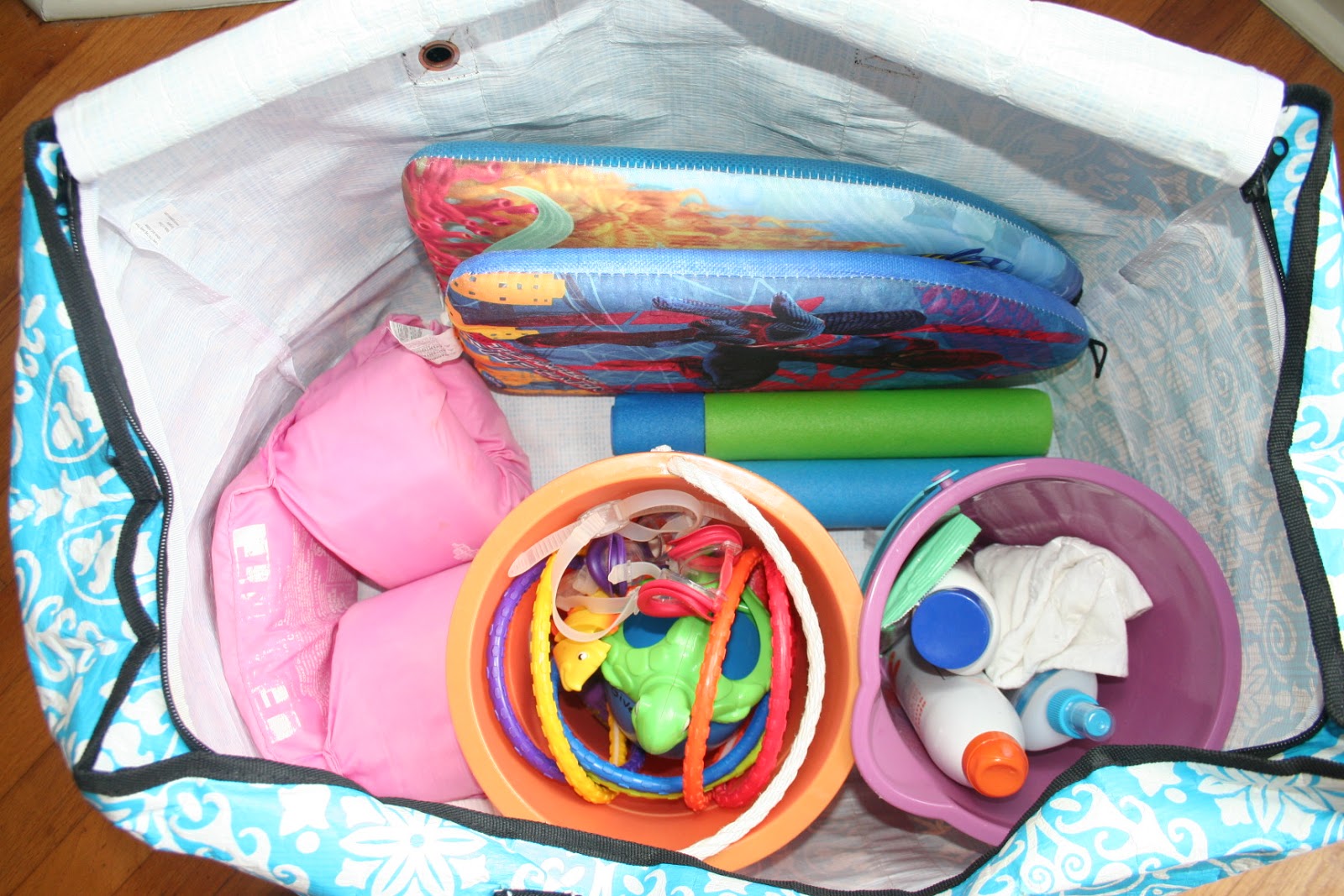 Organizing Plus 123 Friday Favorite My Pool Bag