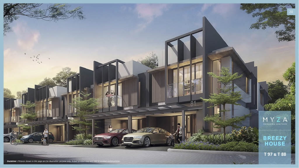 Breezy House at Myza BSD City Rumah Modern Harga 2 Milyar-an | Properti Baru - Informasi Properti Baru Launching 2022