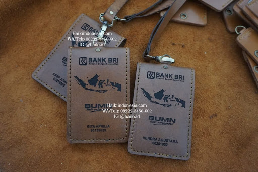 Ide Souvenir Kantor Tempat Id Card Kulit di Jogja Premium