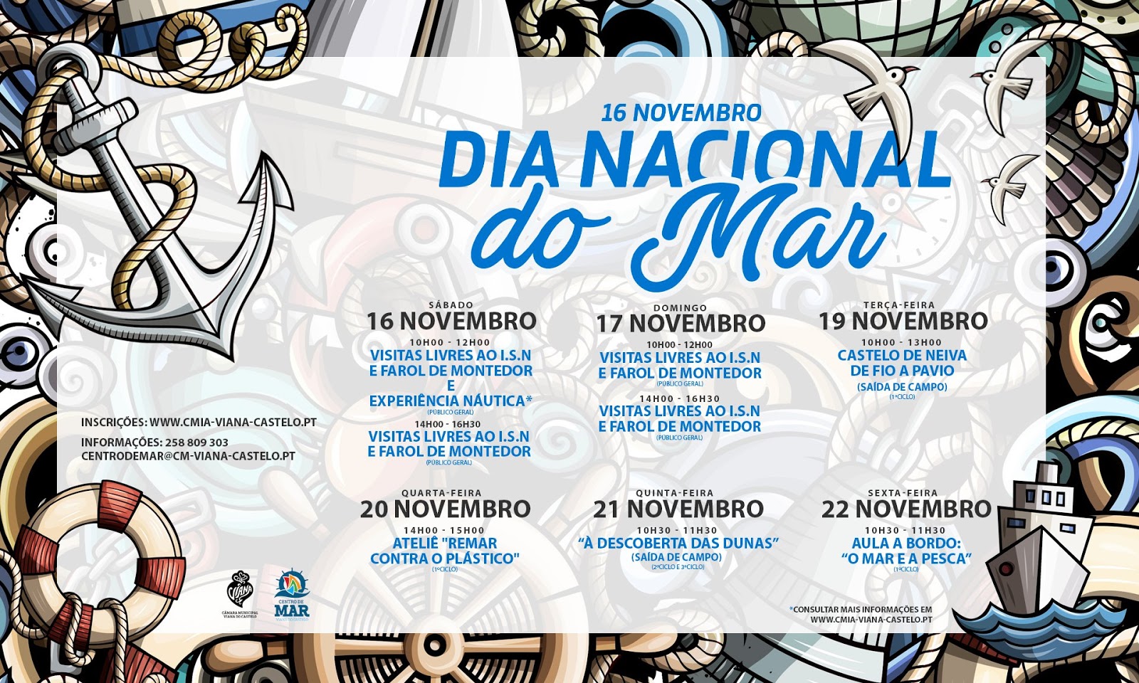 Viana celebra Dia Nacional do Mar com diversas iniciativas