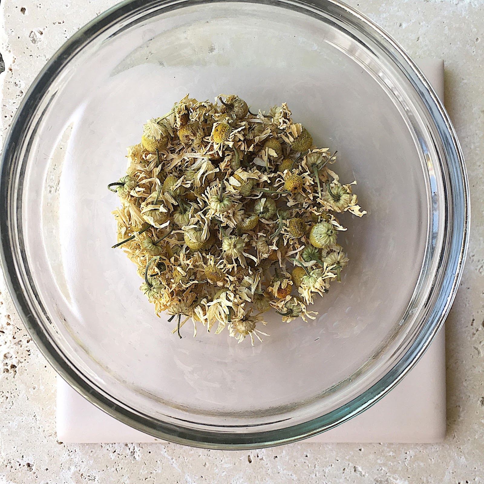 The Minted Maiden Experiment Chamomile to Lighten Hair