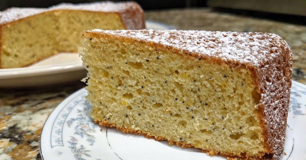 Hanaâ's Kitchen Yogurt Lemon Poppy Seed Cake