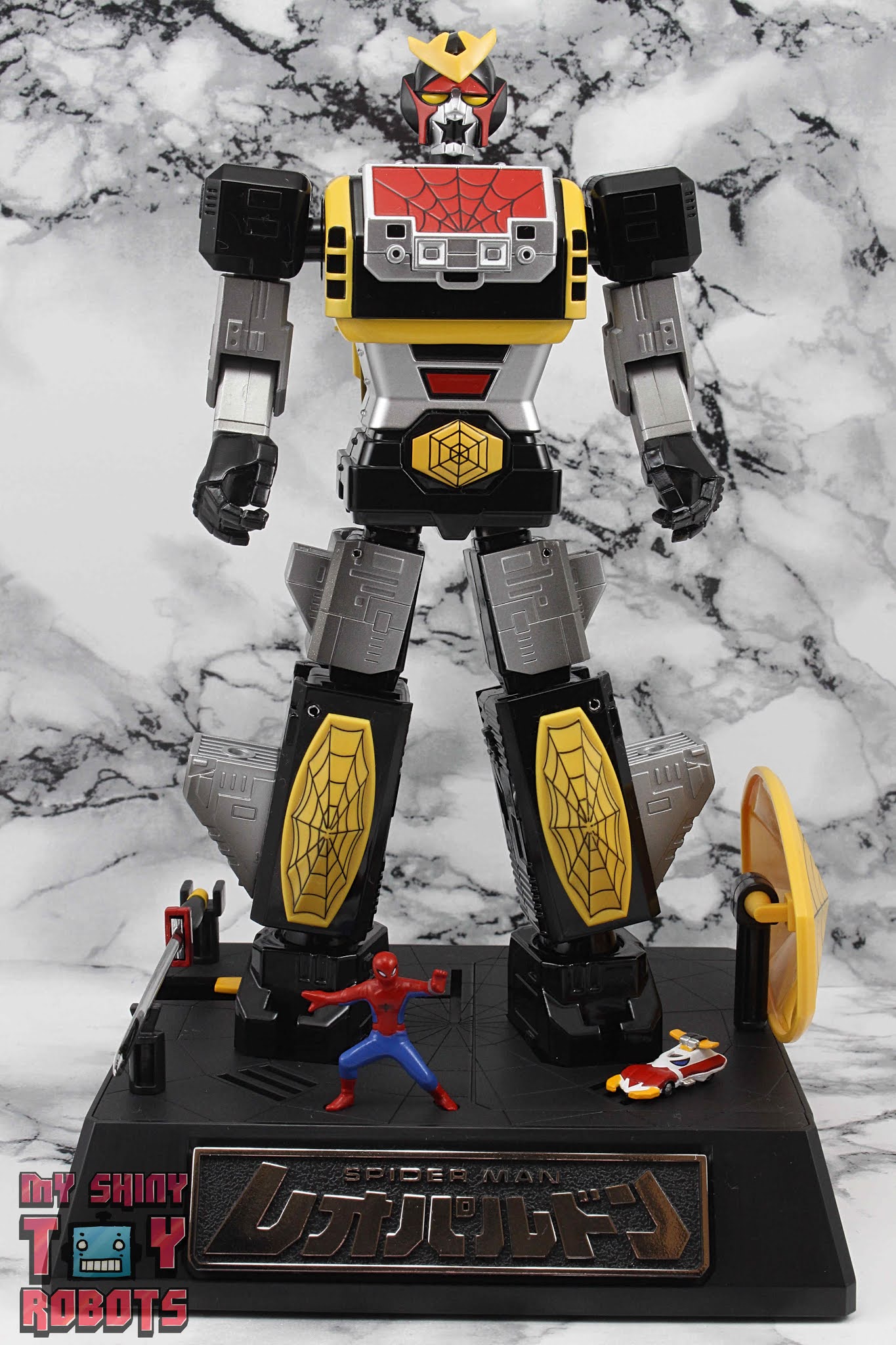 My Shiny Toy Robots: Toybox REVIEW: Soul of Chogokin GX-33R Leopardon & Marveller Summoning Set