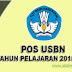 Prosedur Operasional Standar Ujian Sekolah Berstandar Nasional (POS USBN) TP. 2016/2017