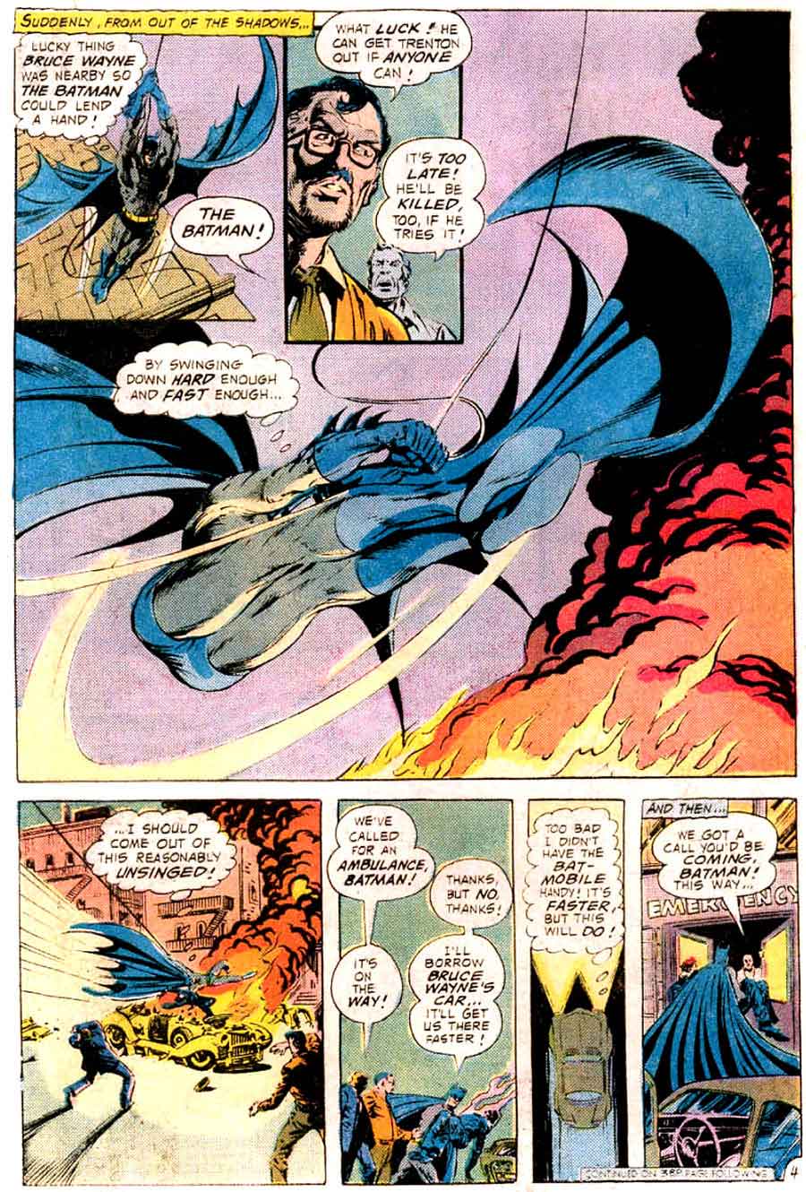 Batman v1 #265 dc comic book page art by Bernie Wrightson