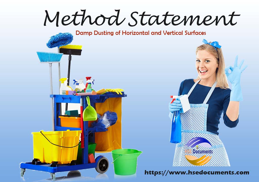 Method Statement Damp Dusting of Horizontal and Vertical Surfaces HSE Documents
