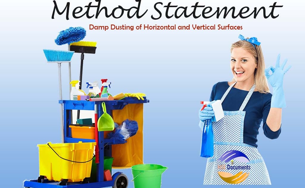 Method Statement Damp Dusting of Horizontal and Vertical Surfaces HSE