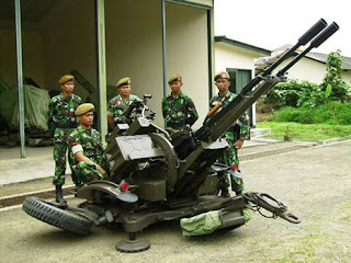 Meriam Giant Bow Arhanud TNI AD 