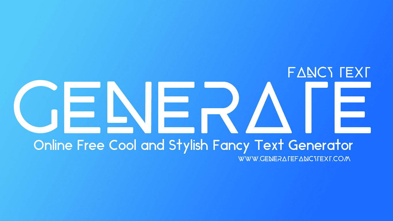 Generate Fancy Text Online Free Fancy Text Generator