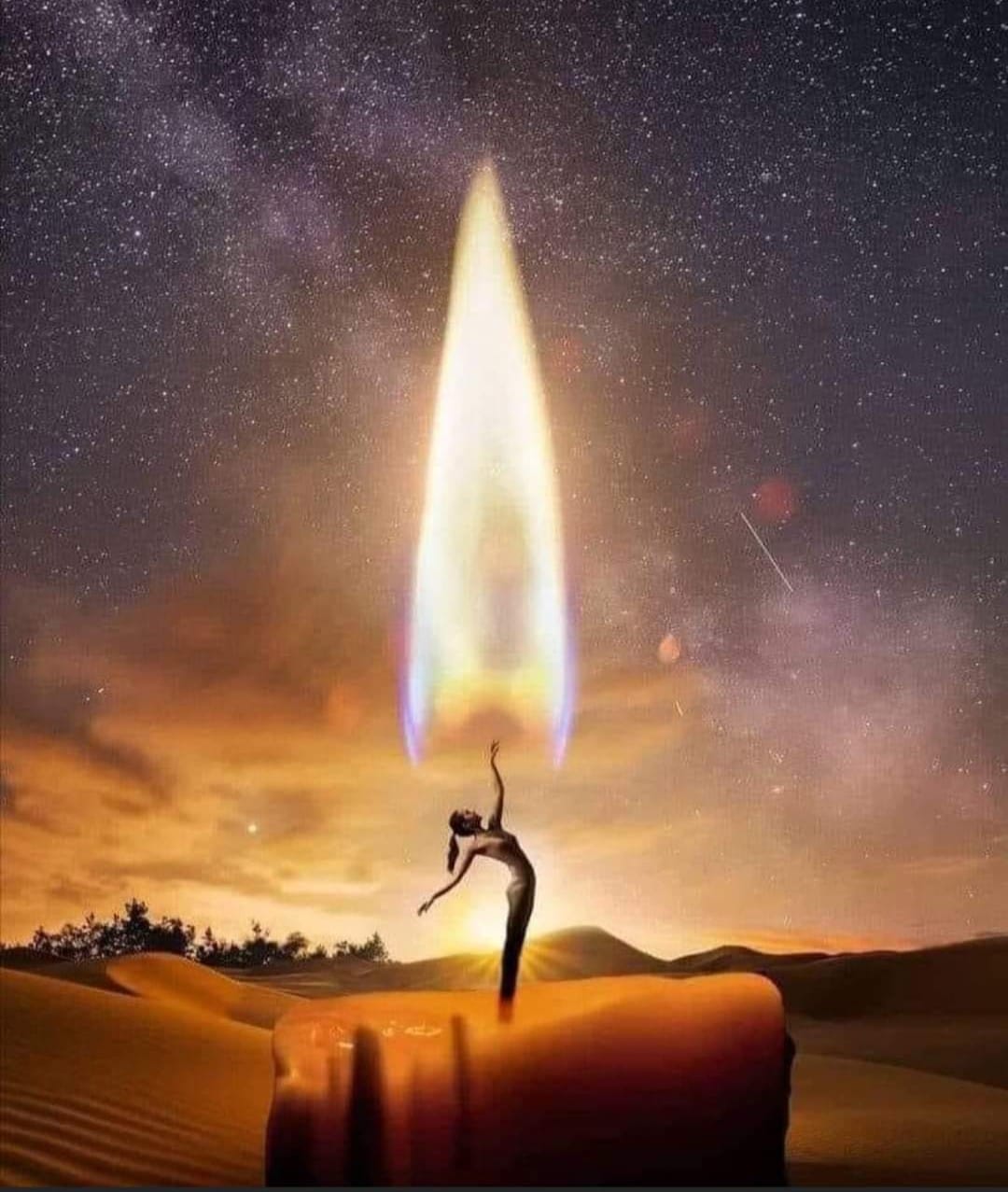 The universe is eternal, infinite and vibrant, a conscious cosmos: 🙏