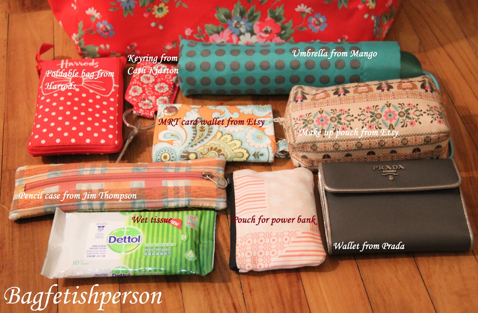 bagfetishperson Cath Kidston Day Bag for my daily bag in Singapore