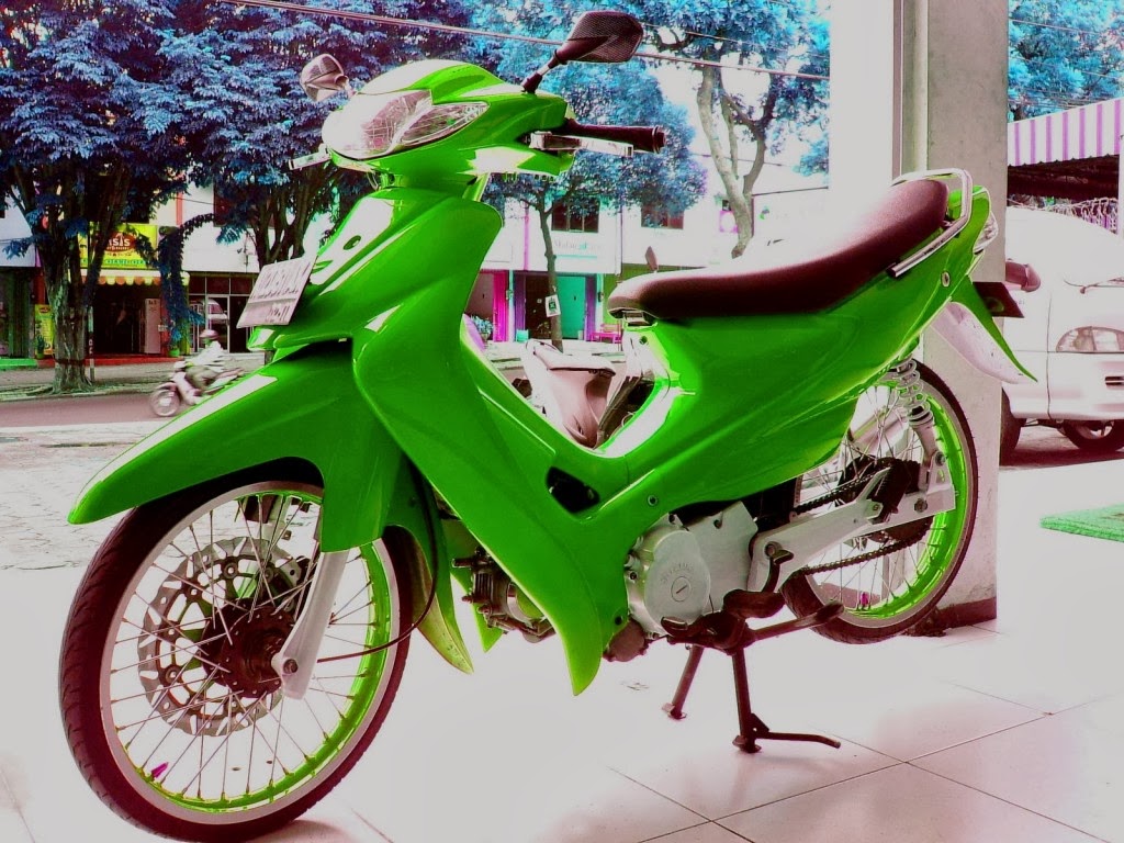 Motor Drag Ninja Gambar Modif Suzuki Smash 110 Keren Terbaru 2014
