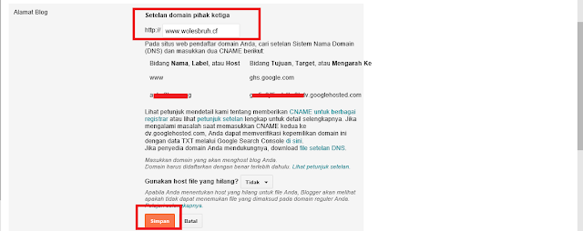 Cara Mengganti Nama Domain di Blog Gratis dengan Domain dari Freenom.com