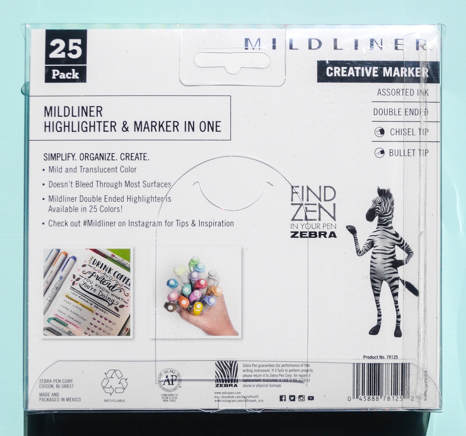 Mildliner Creative Marker Fuchsia - Endeavours ThinkPlay