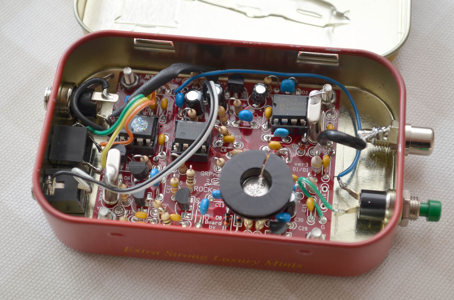 G0KYA's Amateur Radio Blog: New "Spitfire" 20m Rockmite ][ QRP CW