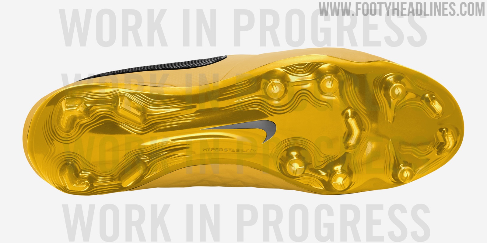 nike gold boots