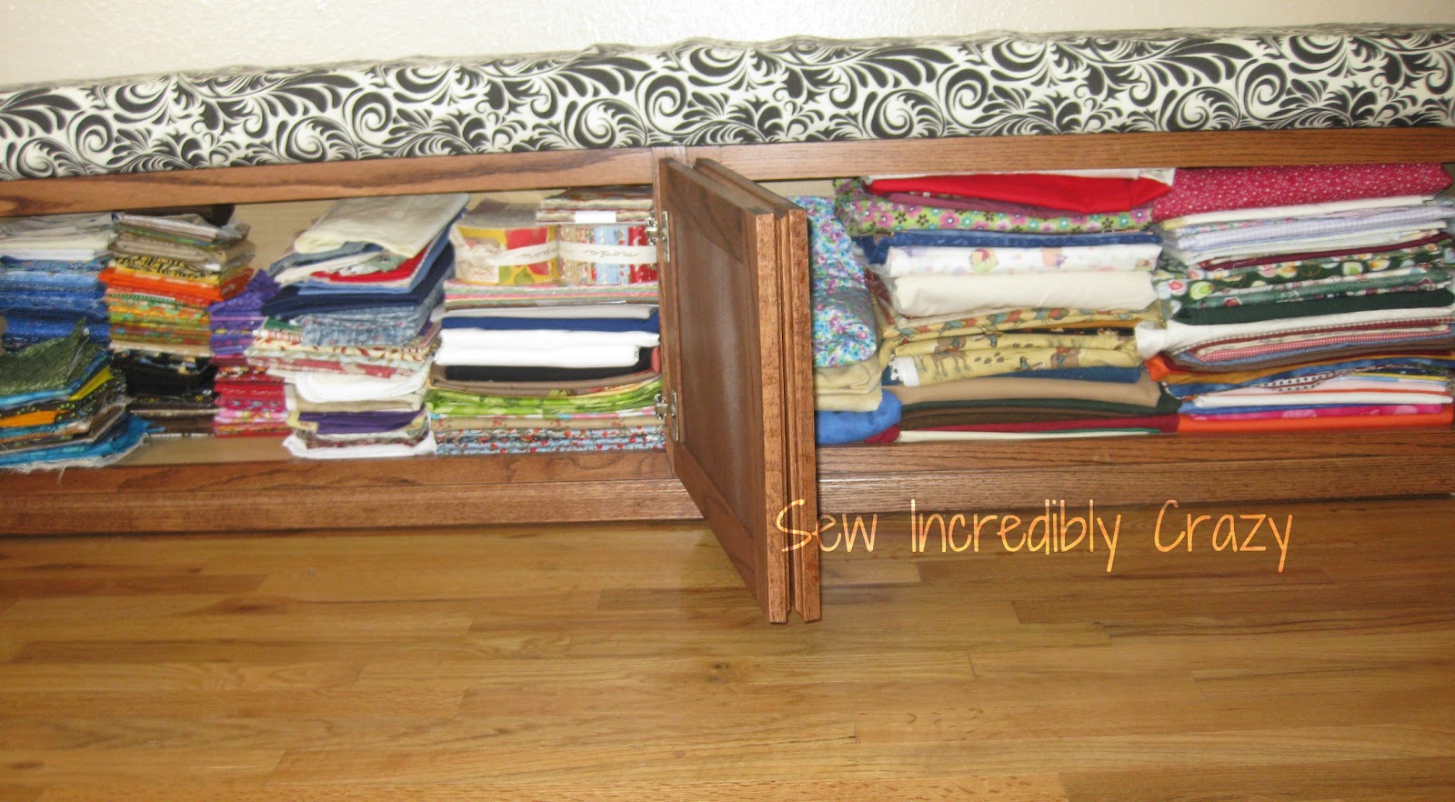 Sew Incredibly Crazy: Storage Bench