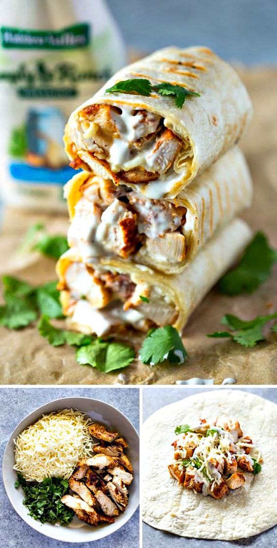 55 Healthy Wraps For Lunch That Are Easy To Make Healthy Food Diet Family