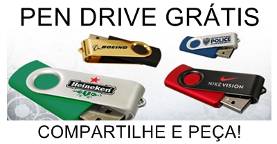 Brinde Grátis- Pen Drive Customizado