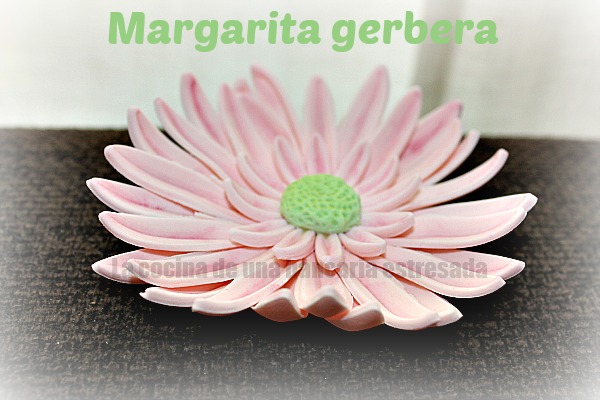 MARGARITA GERBERA TUTORIAL DE FLORES