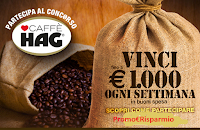Logo Concorso Hag 2020 : vinci carnet di buoni spesa fino a 1000 euro