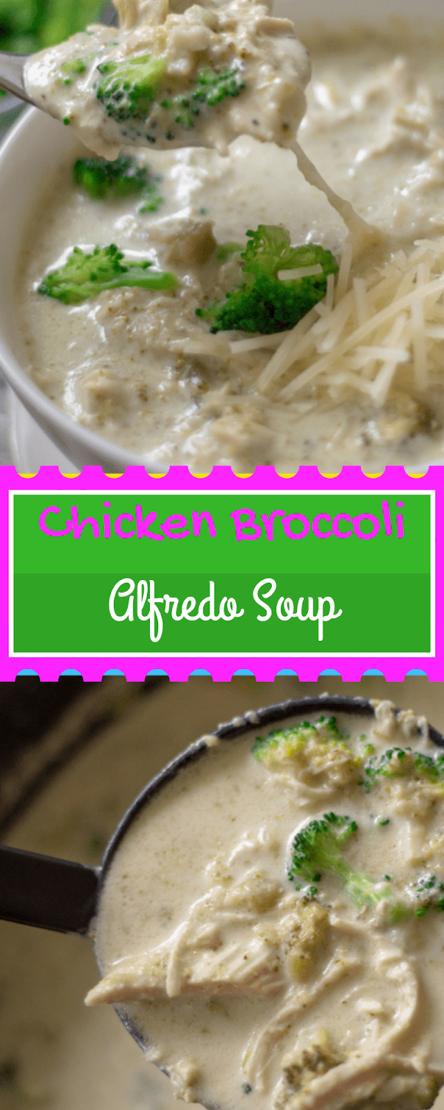 Chicken Broccoli Alfredo Soup