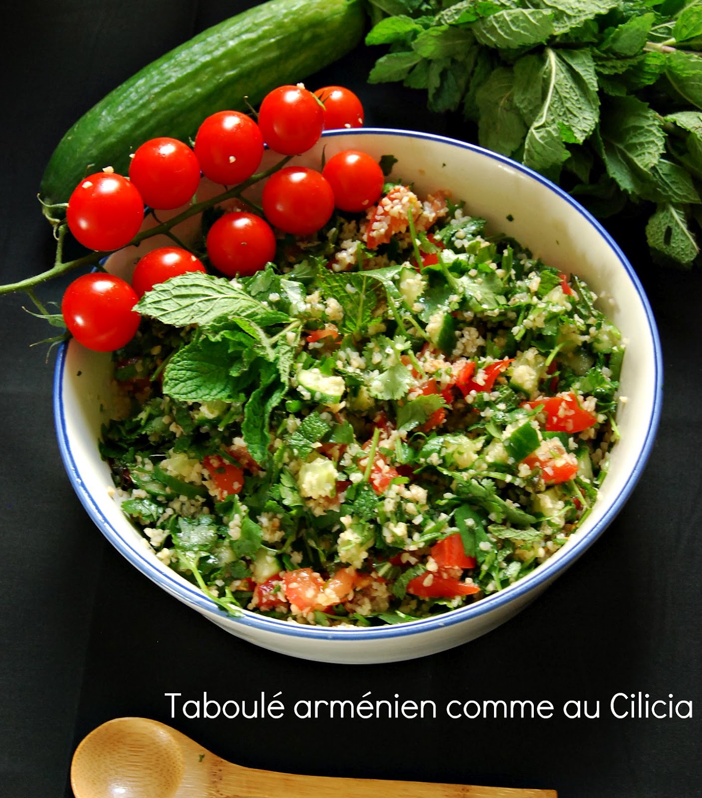 My Armenia Et Un Taboule D Herbes Comme Au Cilicia