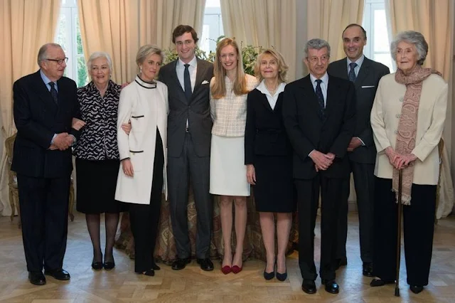 Prince Amedeo and Elisabetta Rosboch von Wolkenstein took place at Schonenberg residence in Brussels