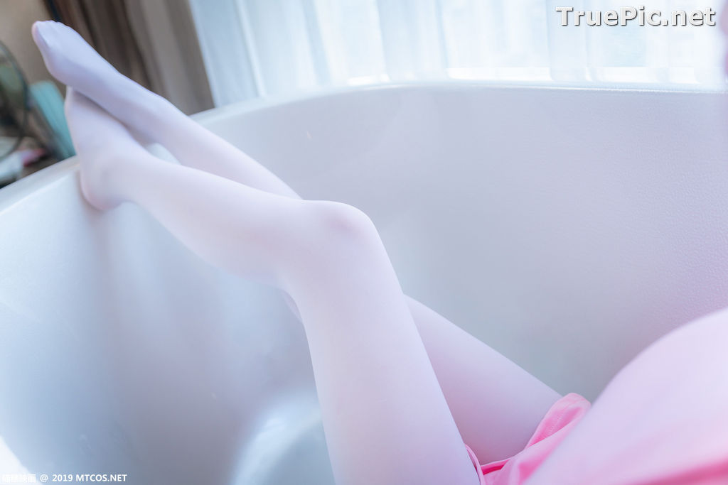 Image [MTCos] 喵糖映画 Vol.033 – Chinese Cute Model - Pink Nurse Cosplay - TruePic.net - Picture-46