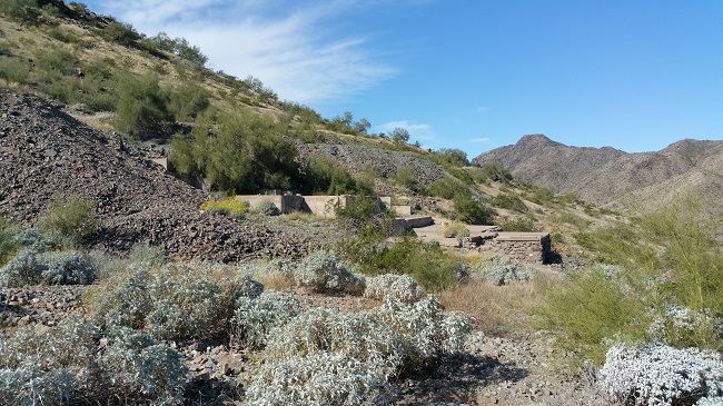 urban exploration of Max Delta Mine in Phoenix, Arizona