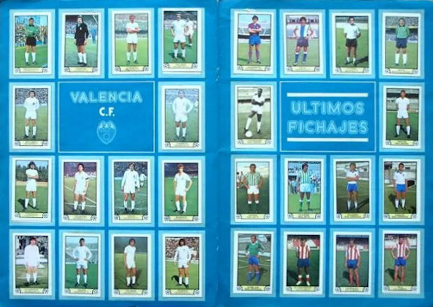 Football Cartophilic Info Exchange Este (Spain) Liga 1979/80