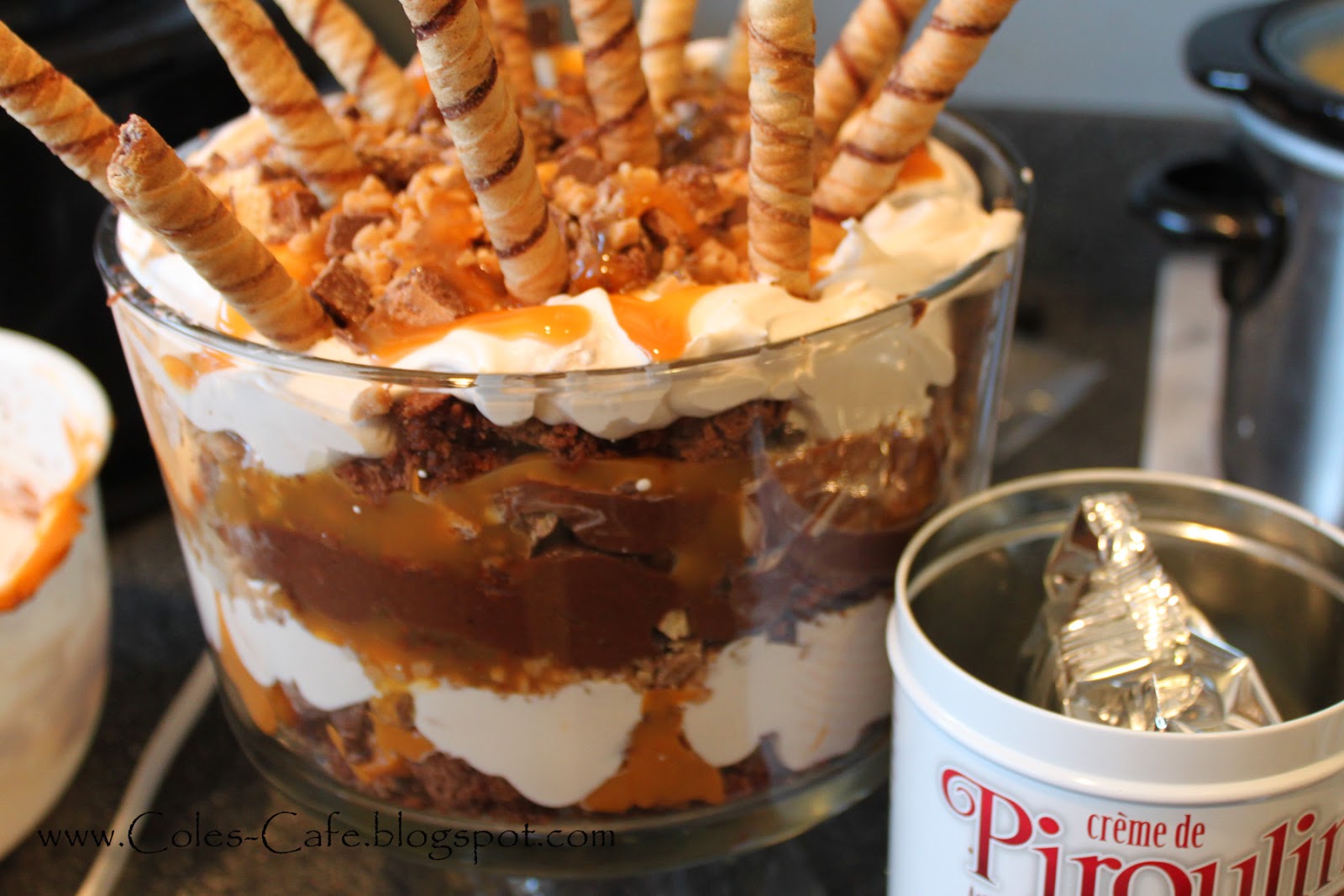 Coles Cafe Candy Bar Trifle
