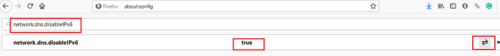 Schakel IPv6 uit in Firefox