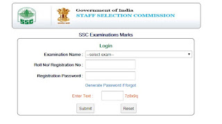 Marks of SSC CGL Tier-II 2017 Out, Check Your Score Card