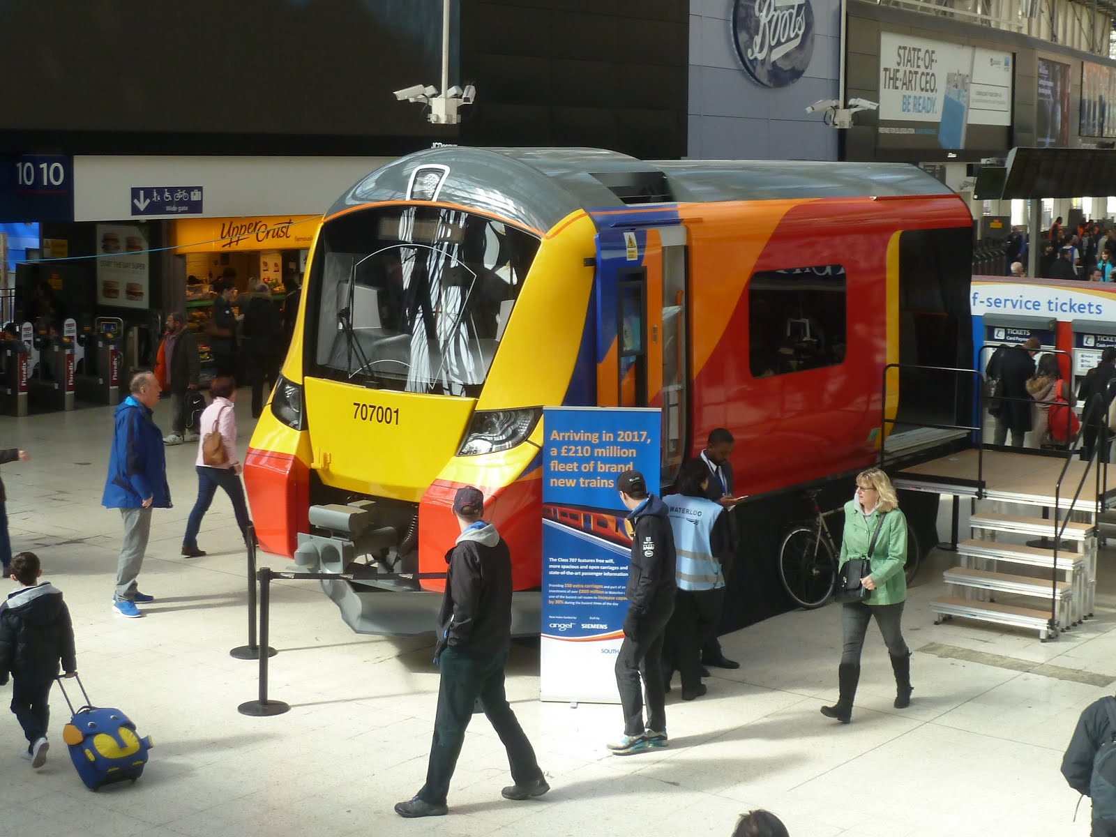 Trains today introducing the class 707