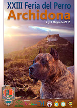Cartel XXIII Feria del Perro Archidona 2014