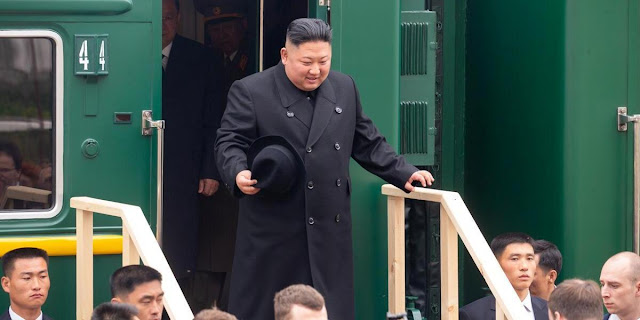 Kim Jong-un Arrives in Vladivostok For Meeting With Putin