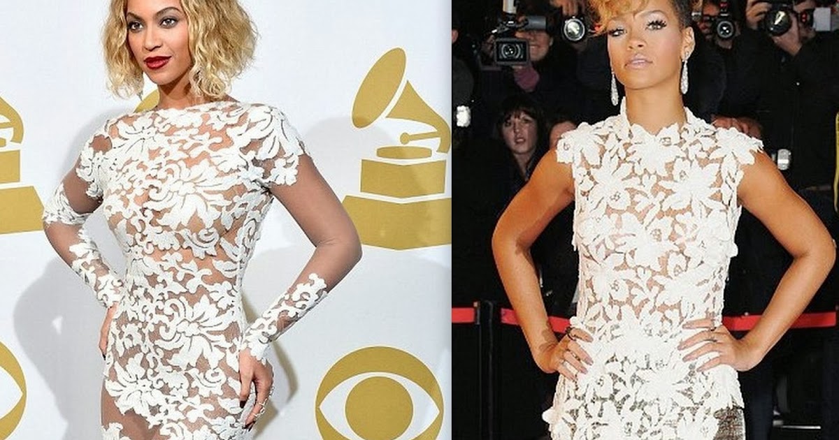 Manny360: Who Wore It Better? Beyonce Wears The Same White See-through ...