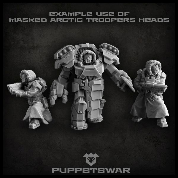 Tabletop Fix Puppetswar New Head Set