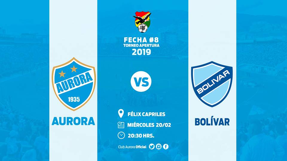 Clube Desportivo Aurora vs Bolívar La Paz, Torneo Clausura