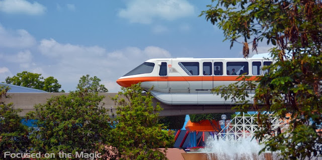 Magical Orange Blogorail Monorail 
