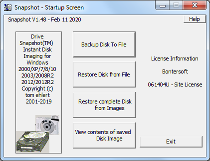 Screenshot Drive SnapShot 1.48.0.18753 Full Version Screenshot Drive SnapShot 1.48.0.18753 Full Version