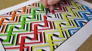 Impossible Illusions Coloring Book