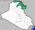 Kurdistan And Iraq Map