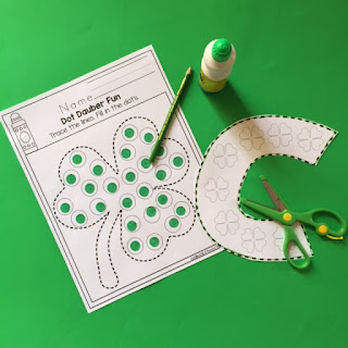 Free St. Patrick's Day Fun Worksheets "No Prep" ~ Preschool Printables