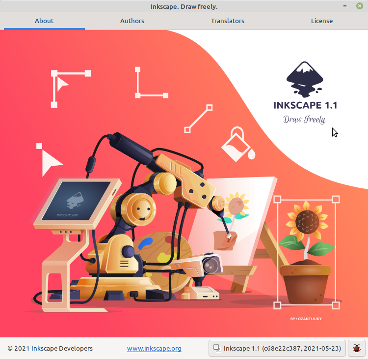 Cara Install Inkscape di Linux Mint Sebardi Blog