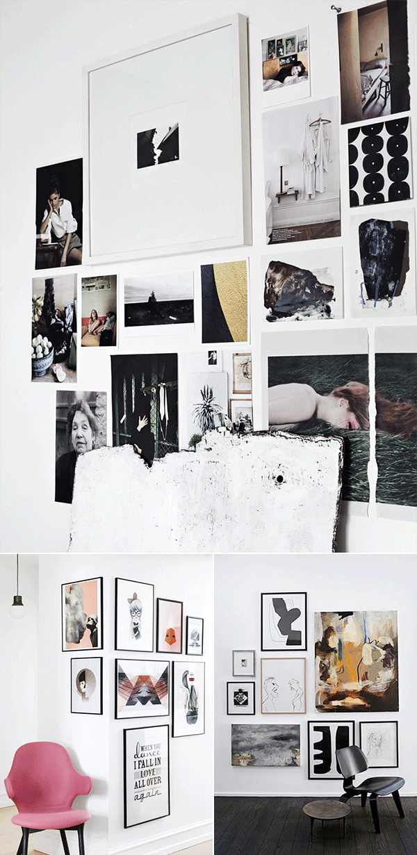 Designwiesel 5 Steps to a Beautiful Gallery Wall